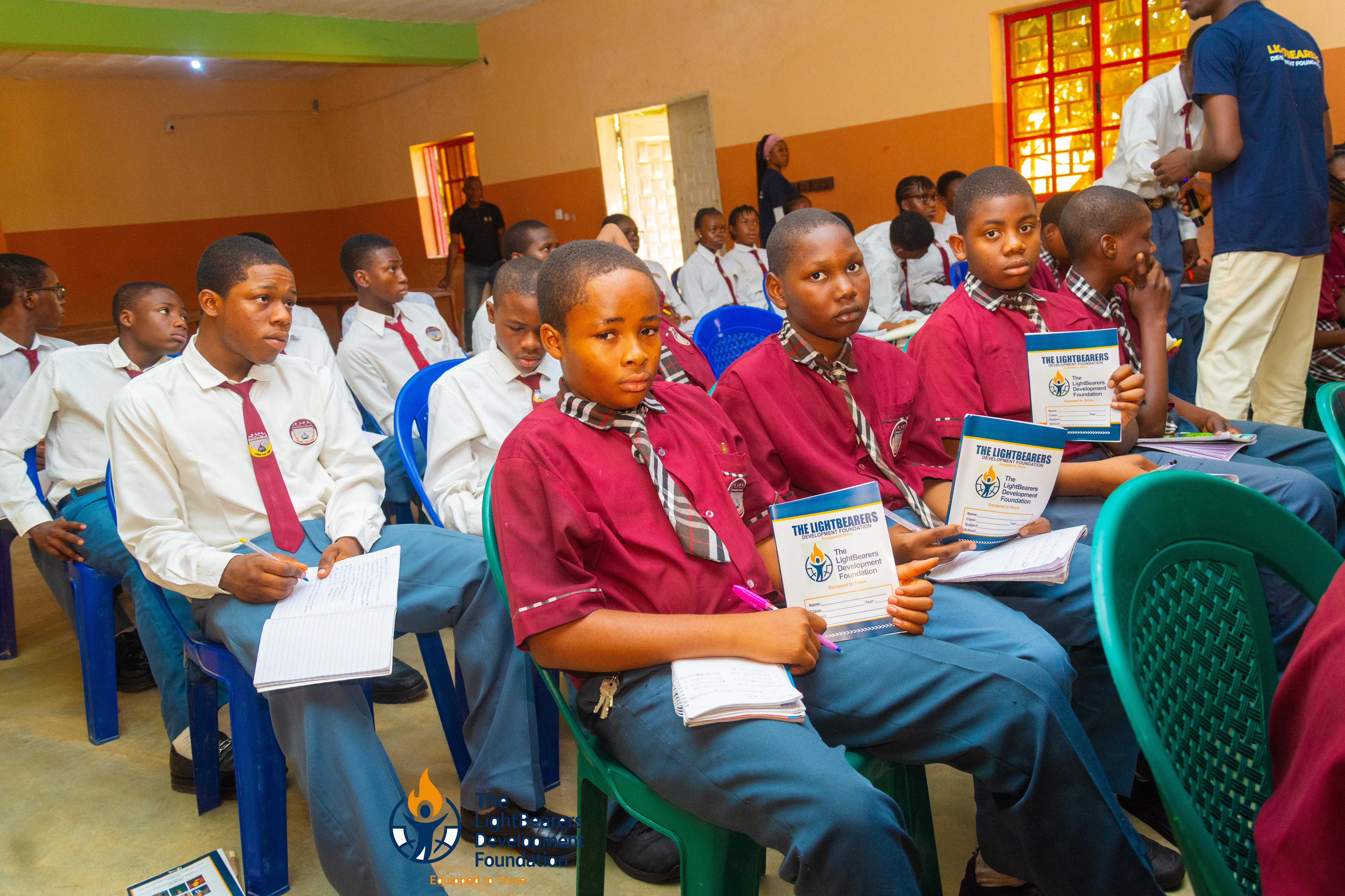 LBDF outreach at a second school in Benue State